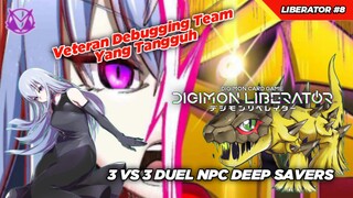 Yukina Kw Si Veteran Tangguh?! Bantai 3 Npc Deep Savers! Manga Digimon Liberator Review Chapter 8
