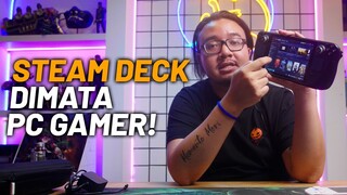 Review STEAM DECK! - PC HANDHELD PALING BAGUS! | Lazy Tech