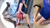 The passionate collision of stockings, cheongsam and hip skirts!