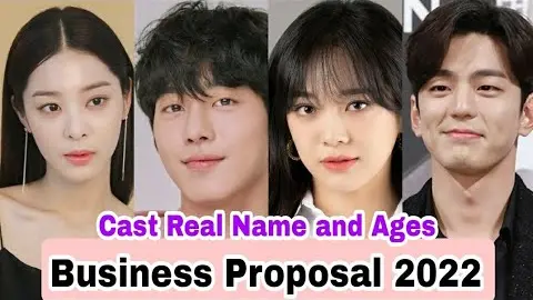 Business Proposal Korea Drama Cast Real Name & Ages || Kim Se Jeong, Ahn Hyo Seop BY ShowTime