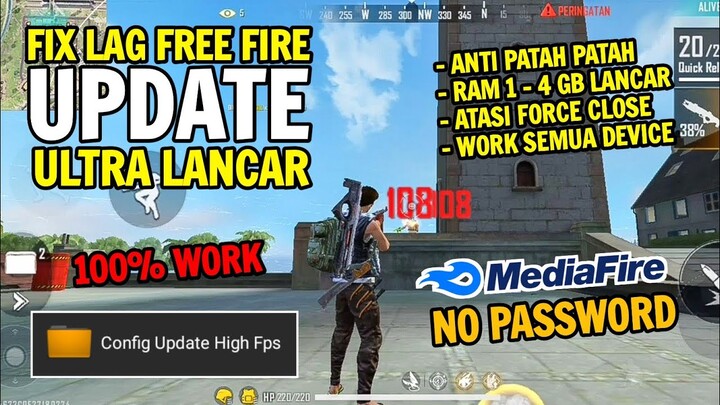 FIX LAG FREEFIRE 1.67.3 | CONFIG ANTI PATAH PATAH RAM 2GB FF | CONFIG FIX LAG FREE FIRE TERBARU 2021
