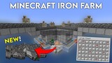 NEW Minecraft Iron Farm Tutorial Easy 1.19