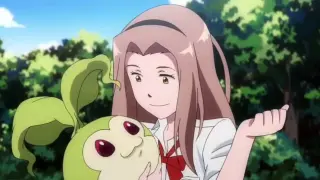 [Anime]Tanemon is so cute when seeing Mimi|<Digimon: Digital Monsters>