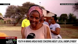 Youth in mining areas raise concerns about local unemployment