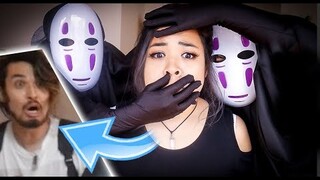 SCARY NO FACE PRANK (on boyfriend)