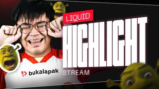 LIQUID NGAMOK, TERUS-TERUSAN DI DONATE SAMPE GA FOKUS! - Highlight Liquid PUBG Mobile