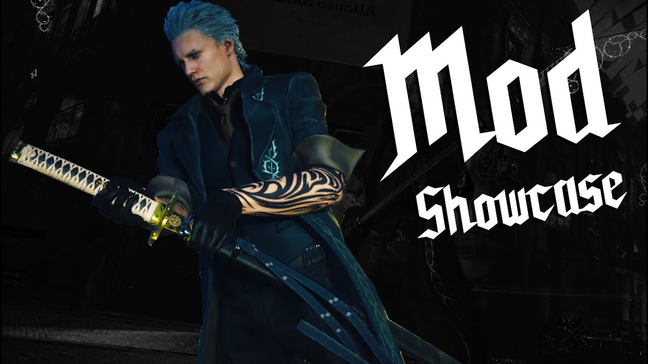 DMC5 - Devil Hunter Vergil【Mod Showcase】 - Bilibili