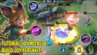 TUTORIAL JOY HYPER ROTAS & BUILD JOY TERSAKIT 2023 | TOP GLOBAL JOY -MOBILE LEGENDS