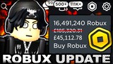This robux update is good, but it needs improvements... (ROBLOX)