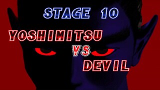 Yoshimitsu vs Devil Kazuya dan Story Yoshimitsu TEKKEN 2