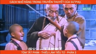 Bí kíp nhổ răng trong truyền thuyết của sư phụ | Tóm tắt phim | Thiếu Lâm Tiểu Tử - 3