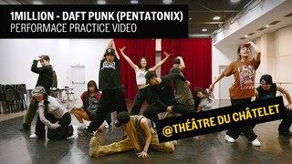 1MILLION | Pentatonix - Daft Punk Performance Practice Video