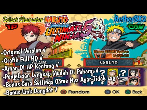 NARUTO SHIPUDDEN ULTIMATE NINJA 5 DAMON PS2 ANDROID - BiliBili