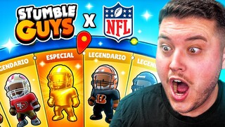 COMPRO 300 RULETAS y consigo TODAS las NUEVAS SKINS NFL de STUMBLE GUYS… 😱