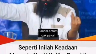 seperti inilah ketika kita di padang mahsyar nanti