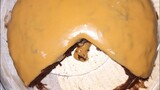 How To make Ganache With Chocolate Cake and Home Made Caramel