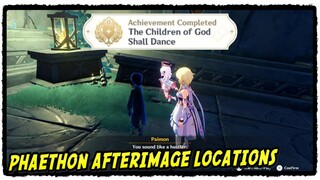 Enkanomiya all Phaethon Afterimages Locations - The Children of God Shall Dance Achievement