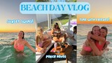 VLOG: girls weekend!! sunset swim at the beach, pool day, & hang with friends!!