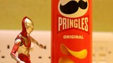 [Ultraman stop motion animation] The new Ultraman who stole potato chips...