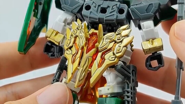 Bagaimana jadinya jika Huang Zhong, jenderal Tiga Kerajaan, berubah menjadi Gundam? Bandai SD Genesi