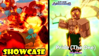 LVL 100 PRIDE [THE ONE] (SPECIAL BANNER UNIT) SHOWCASE - ANIME ADVENTURES