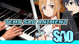 Swordland - Animenz (Lagu Tema Piano SAO 4K)