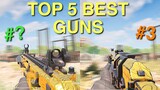 TOP 5 BEST GUNS in COD Mobile Official (Season 6)
