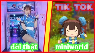 [Miniworld] tik tok mình đã quay lại và ăn hại hơn xưa