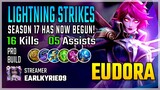 New Season Skin is Here! Eudora Best Build 2020 Gameplay by EARLKYRIE09 | Diamond Giveaway