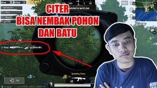 KETEMU CITER BISA NEMBAK POHON DAN BATU -  PUBG MOBILE INDONESIA