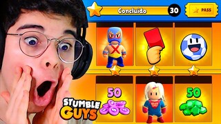 DESBLOQUEIE O PASSE BUGADO DA NOVA UPDATE DO STUMBLE GUYS!