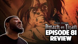 ATTACK ON TITAN: EPISODE 81 REVIEW!