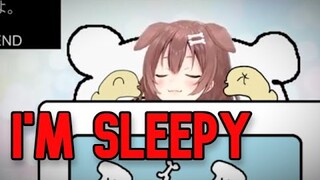 CAN'T BELIEVE KORONE SAID SHE'S SLEEPY!
