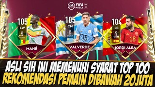 REKOMENDASI PEMAIN DIBAWAH 20 JUTA EVENT WORLD CUPS 22 FIFA 2022 MOBILE | FIFA MOBILE 22 INDONESIA