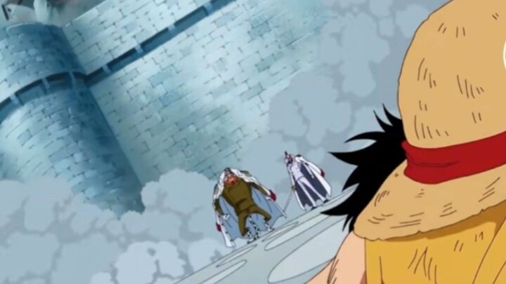 luffy try save his Brother Ace Onepiece