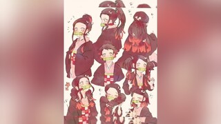 bạn thích nezuko với kiểu tóc nàonezuko kimetsu_no_yaiba