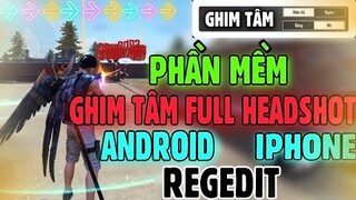 Free Fire | Bật Phần Mềm “ TỰ ĐỘNG GHIM TÂM HEADSHOT” Trên Mobile Bắn Full Máu Đỏ