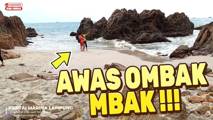 Spot Foto Bagus Nih di Pantai Marina Lampung | Intip 5 Menit aja |