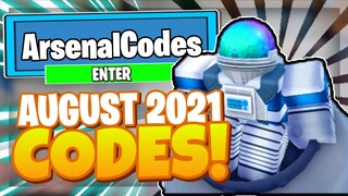 (AUGUST 2021) ARSENAL CODES - ALL *NEW* SECRET OP CODES! Roblox Arsenal