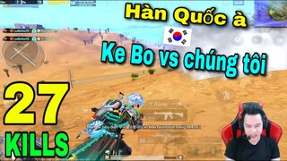 PUBG Mobile - Chiến thuật di chuyển khi rơi vào thế khó, lật kèo cân 4 tay to Hàn Quốc siêu hay