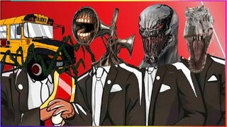 SCP-2086 & SIREN HEAD & ANTI VENOM & INDOMINUS REX - Coffin Dance X Baby Shark COVER