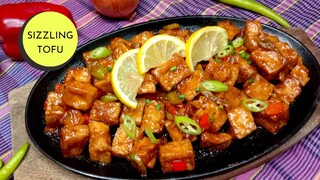 UPGRADE YOUR TOFU👌HOW TO MAKE SIZZLING TOFU SISIG // SIZZLING TOFU AT HOME