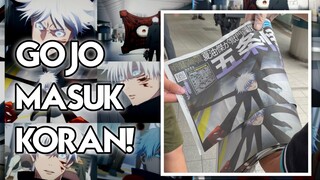 Setelah Episode 9 Jujutsu kaisen S2 Gojo langsung masuk Koran