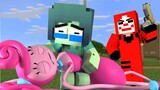 Monster School: R.I.P Mommy Long Legs - ZombieGirl is an Orphan | Minecraft Animation