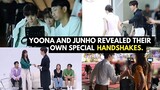 YoonA and Junho revealed  their own special handshakes