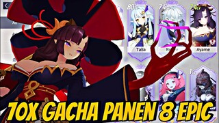 HOKI Lagi! GACHA 70X Panen Hero EPIC & Tes PvP AYAME di ARENA - EVERSOUL INDONESIA