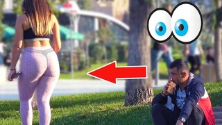 🔥 BIG BOOTY BAIT PRANK ในที่สาธารณะ 😲🔥 (การทดลองทางสังคม)