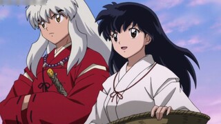 Di akhir cerita! Kagome menyerahkan segalanya dan hidup bersama InuYasha di Periode Negara Berperang