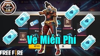 [Garena Free Fire] Liệu 80 Vé Miễn Phí Có Ra Trang Phục Hồng Sư | Lưu Trung TV