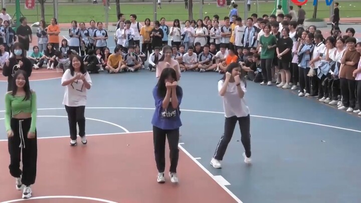 [Campus Random Dance] The first campus random dance of Nanning No. 33 Middle School 2022.5.18